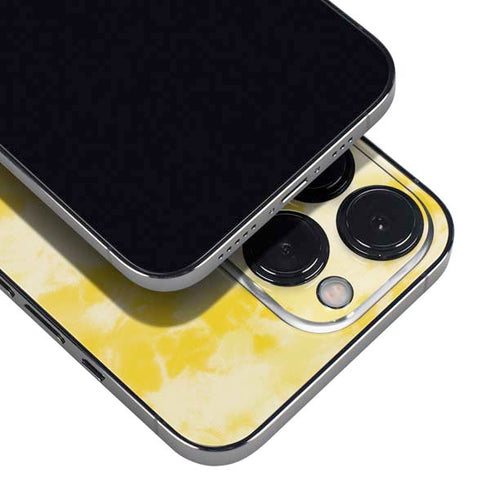 Yellow Tie Die iPhone 16 Pro Skin